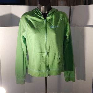 Abercrombie&Fitch Light Green Zip Up Jacket Hoodie